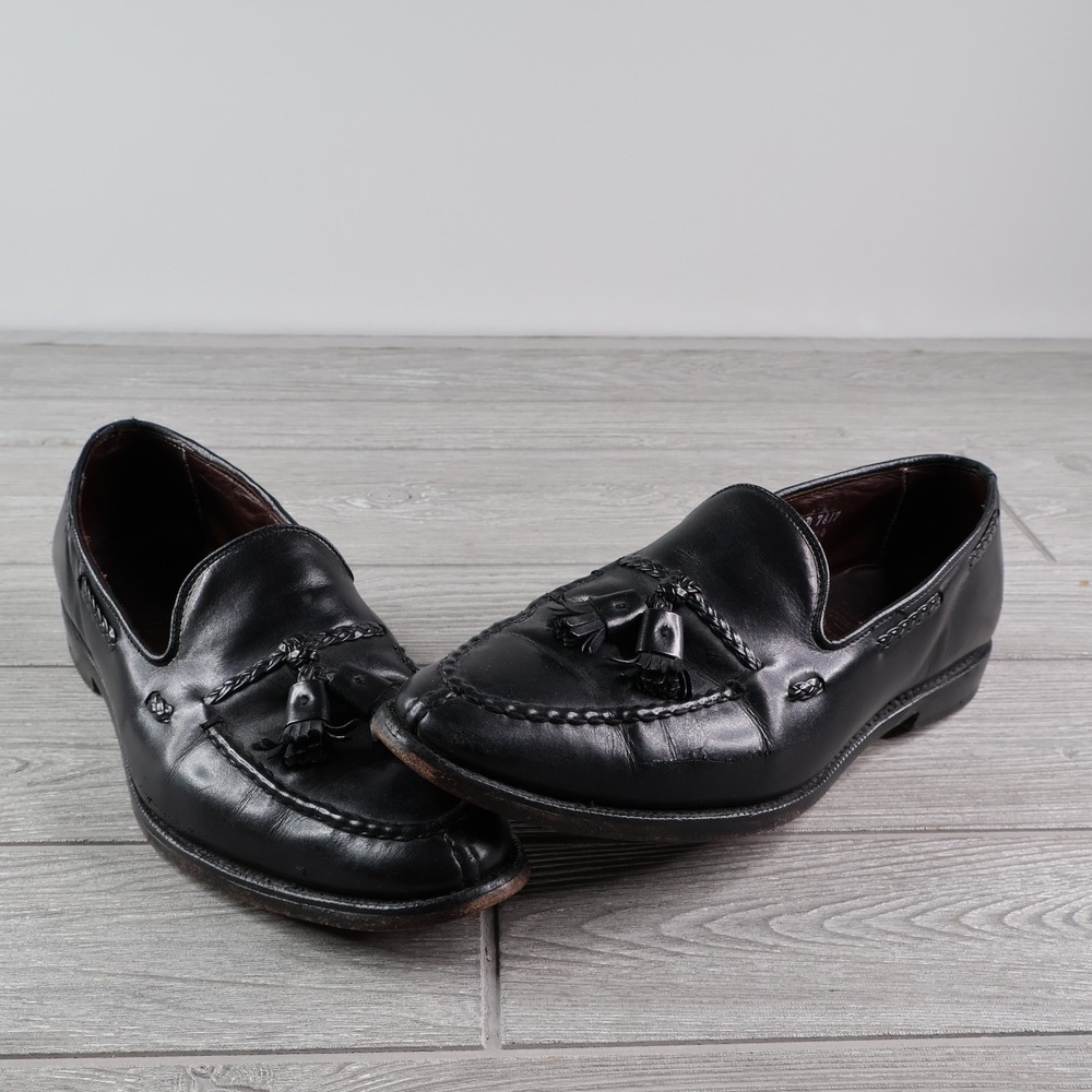 Allen Edmonds The Adams Independence Collection Loafer Tassels Black 10.5 D